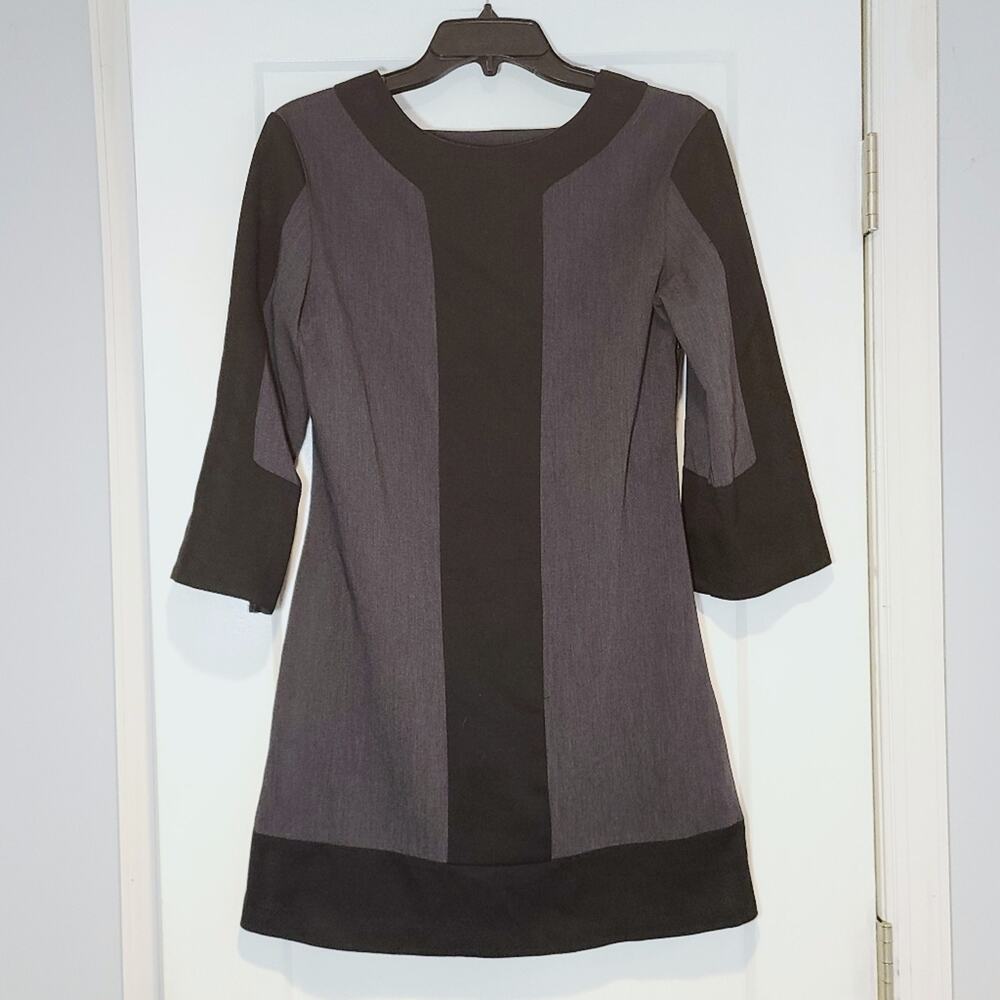 Abaete Contrasting Panel Mini Dress